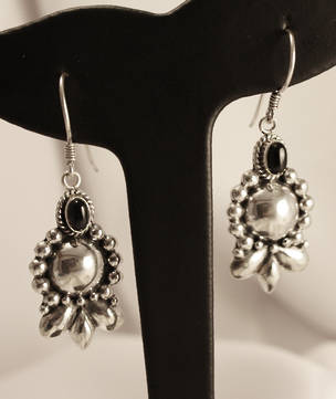 Onyx Earrings - long length