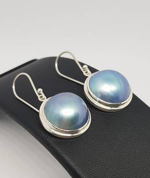 Mabe Pearl Earrings