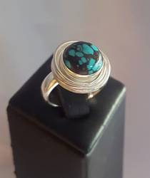 Sterling silver turquoise ring