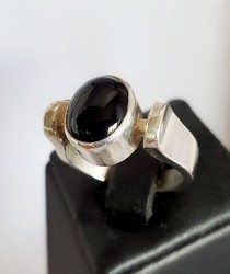 black onyx rings NZ